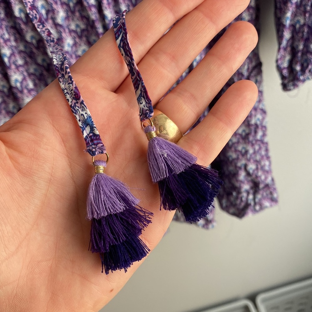o.p.t Ruffle Tassel Dress - Picture 4 of 10